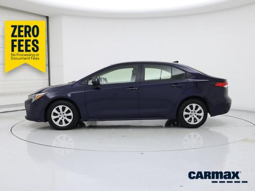 Blue 2025 Toyota Corolla Hybrid LE