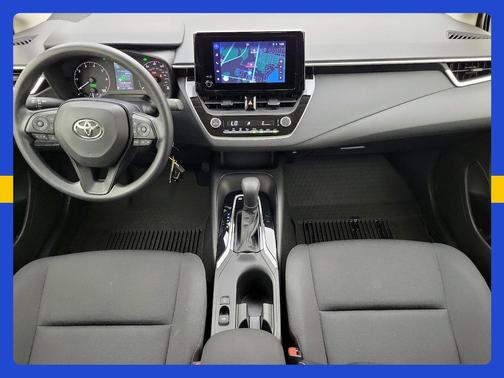 Blue 2025 Toyota Corolla Hybrid LE