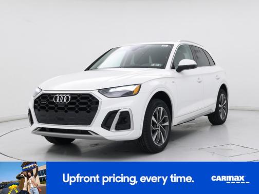 White 2023 Audi Q5 S-Line Premium Plus
