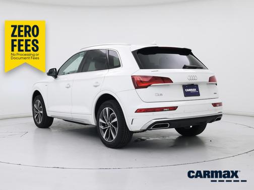 White 2023 Audi Q5 S-Line Premium Plus