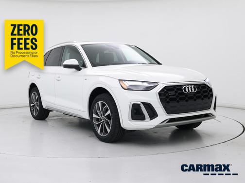 White 2023 Audi Q5 S-Line Premium Plus