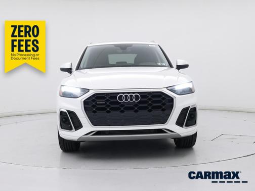 White 2023 Audi Q5 S-Line Premium Plus