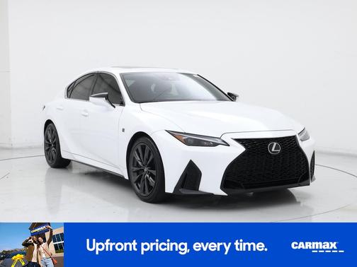 White 2024 Lexus IS 350 F-SPORT Design
