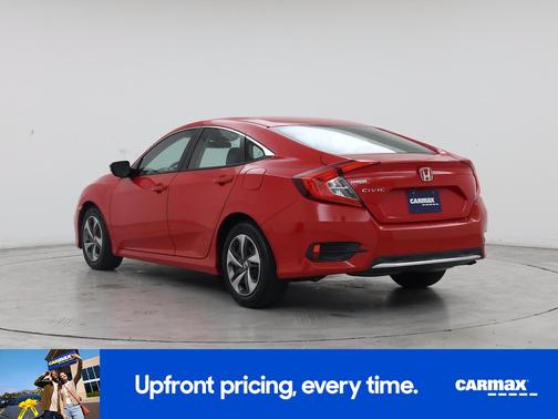 Red 2020 Honda Civic LX