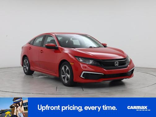 Red 2020 Honda Civic LX