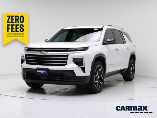 White 2025 Chevrolet Traverse High Country