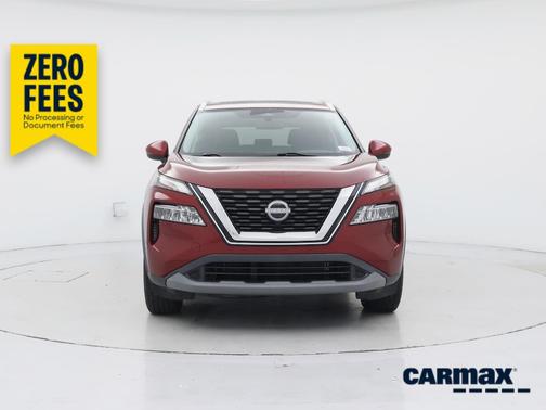 Red 2022 Nissan Rogue SV