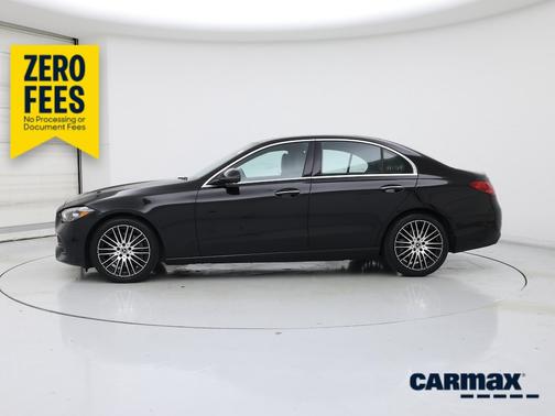 Black 2025 Mercedes-Benz C-Class
