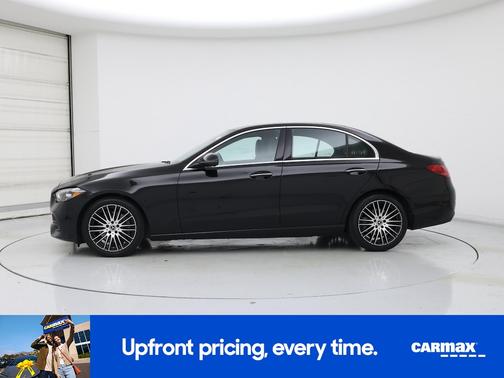 Black 2025 Mercedes-Benz C-Class