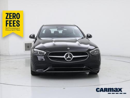 Black 2025 Mercedes-Benz C-Class