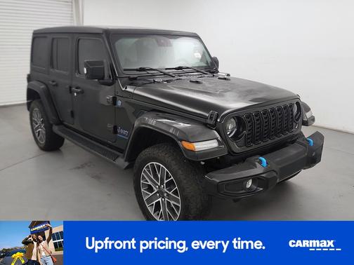 Black 2024 Jeep Wrangler 4xe High Altitude