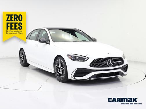 White 2022 Mercedes-Benz C-Class