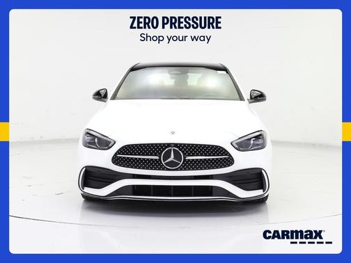 White 2022 Mercedes-Benz C-Class