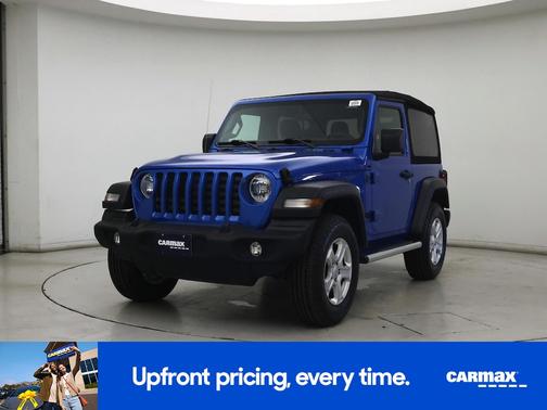 Blue 2022 Jeep Wrangler Sport S