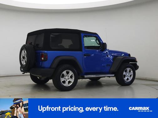 Blue 2022 Jeep Wrangler Sport S