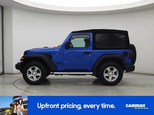 Blue 2022 Jeep Wrangler Sport S