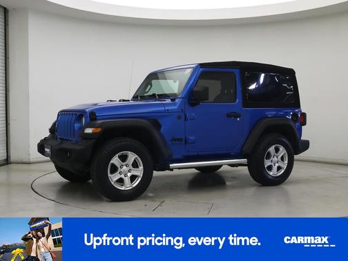 Blue 2022 Jeep Wrangler Sport S