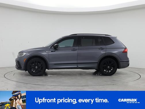 Gray 2022 Volkswagen Tiguan SE R-Line Black