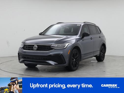 Gray 2022 Volkswagen Tiguan SE R-Line Black