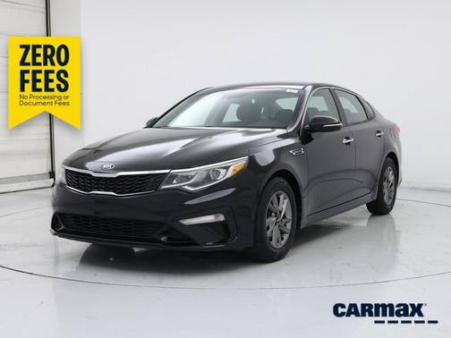 Black 2019 Kia Optima LX