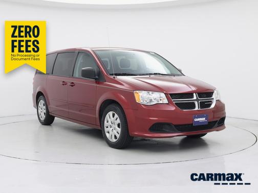 Red 2016 Dodge Grand Caravan SE