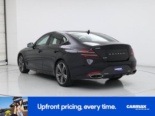 Black 2024 Genesis G70