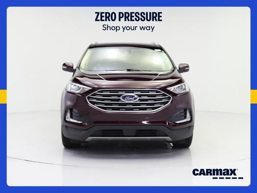 Burgundy 2020 Ford Edge SEL