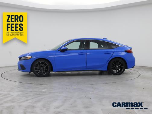 Blue 2022 Honda Civic Sport Touring