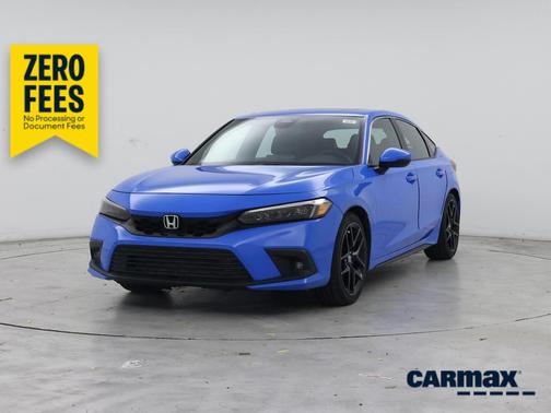 Blue 2022 Honda Civic Sport Touring