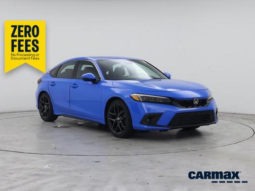 Blue 2022 Honda Civic Sport Touring