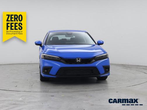 Blue 2022 Honda Civic Sport Touring