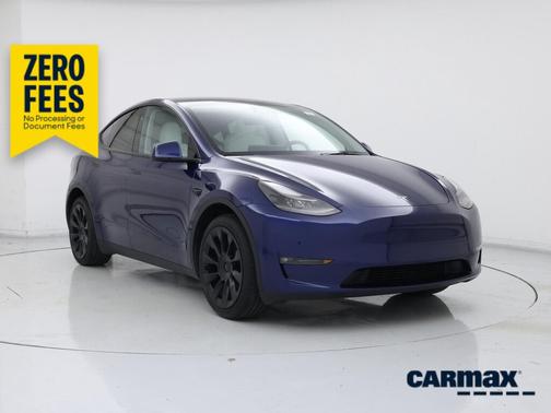 Blue 2023 Tesla Model Y Long Range