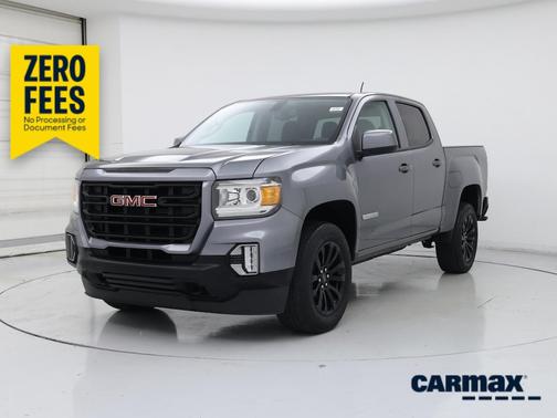 Gray 2022 GMC Canyon Elevation