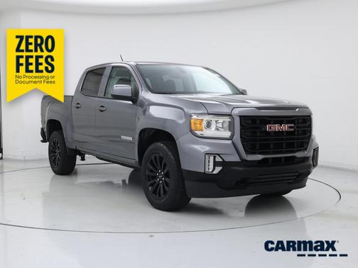 Gray 2022 GMC Canyon Elevation
