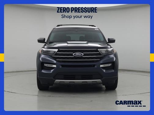 Blue 2023 Ford Explorer XLT