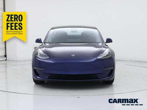Blue 2021 Tesla Model 3 Standard Range Plus