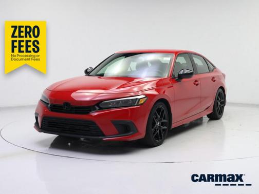 Red 2023 Honda Civic Sport
