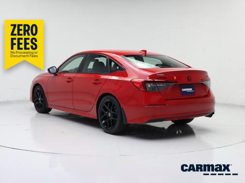 Red 2023 Honda Civic Sport
