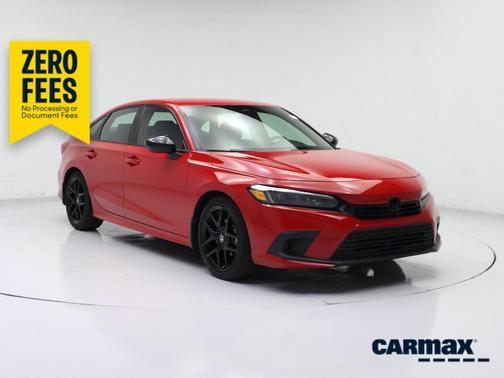 Red 2023 Honda Civic Sport