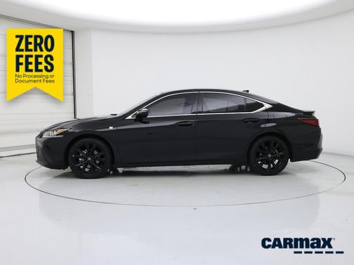 Black 2023 Lexus ES 350 F-SPORT Handling