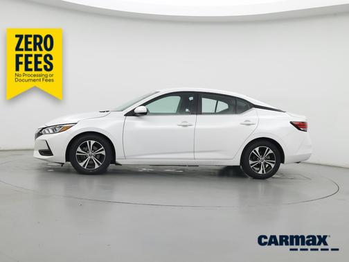 White 2023 Nissan Sentra SV