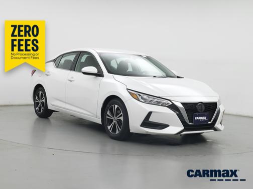 White 2023 Nissan Sentra SV