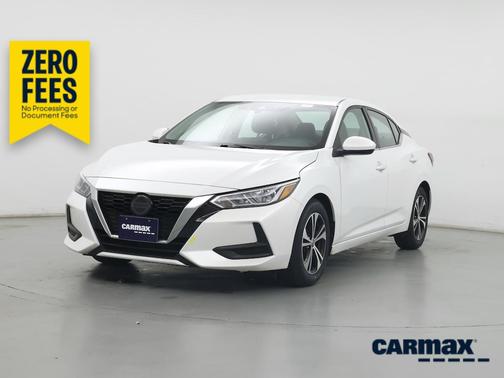 White 2023 Nissan Sentra SV