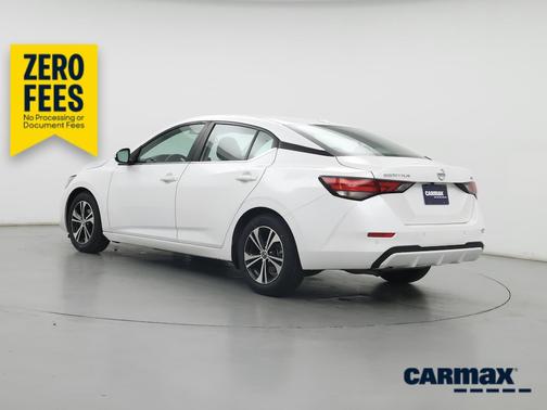 White 2023 Nissan Sentra SV