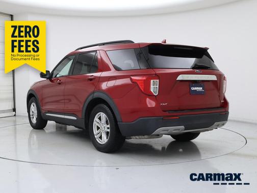 Red 2020 Ford Explorer XLT