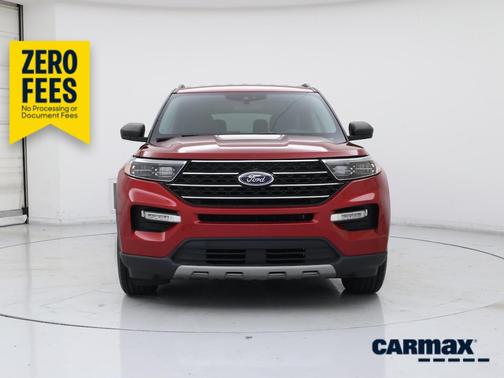 Red 2020 Ford Explorer XLT