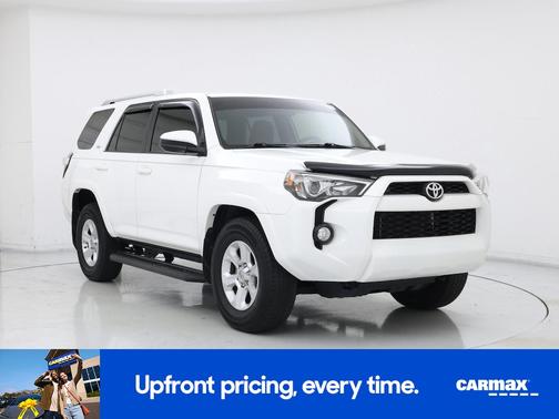 White 2017 Toyota 4Runner SR5
