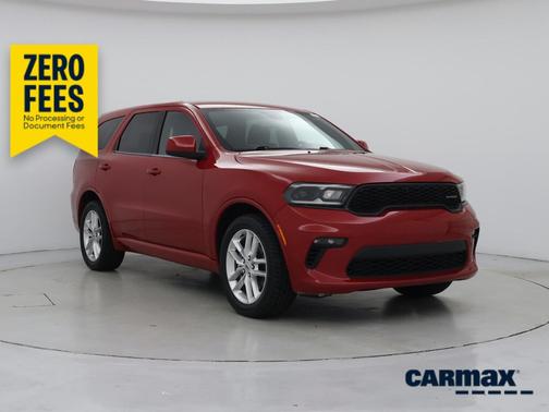 Red 2021 Dodge Durango GT