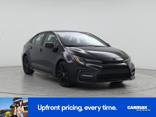 Black 2022 Toyota Corolla SE Night Shade