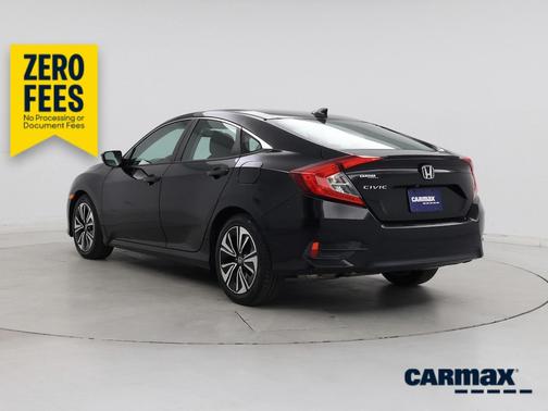 Black 2017 Honda Civic EX-T